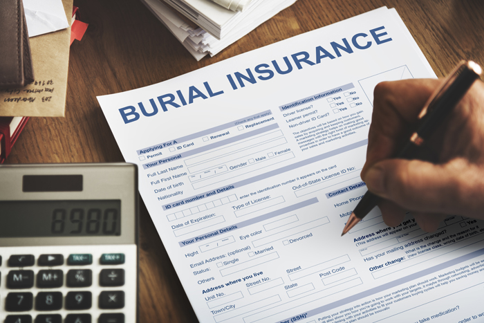 Burial Insurance Funeral Cemetery Mourning Concept